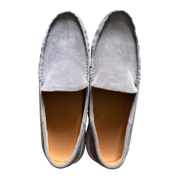 Olukai Men\'s KA\'A LOAFER Mens Grey Suede Slip On Loafers Drop In Heel Shoes‎ NEW main image 8